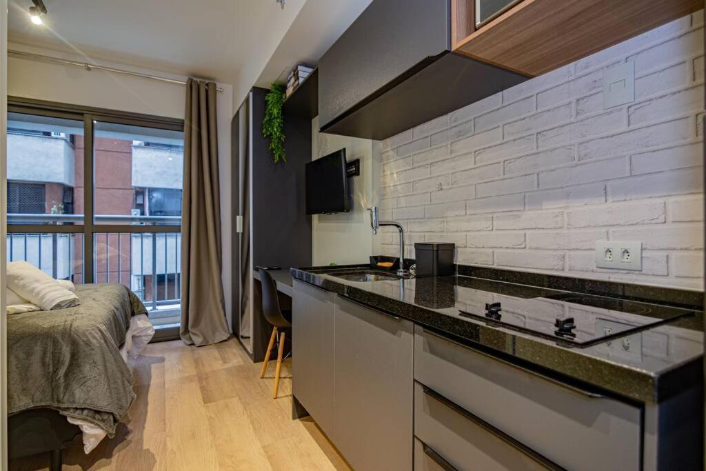 Studio Moderno Em Moema Apartment Sao Paulo Bagian luar foto