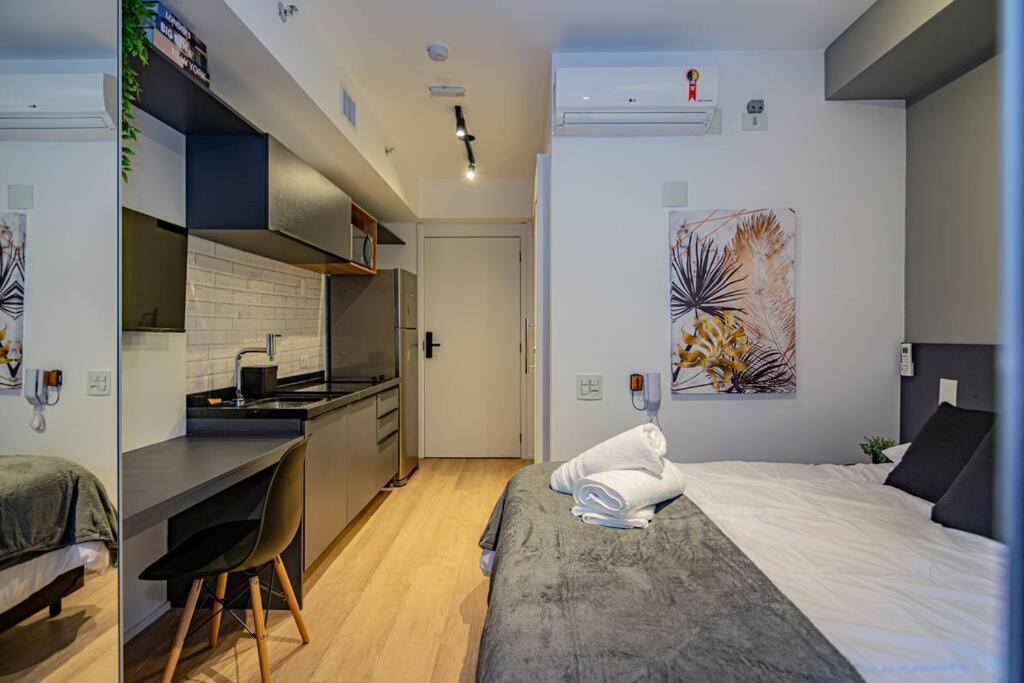 Studio Moderno Em Moema Apartment Sao Paulo Bagian luar foto